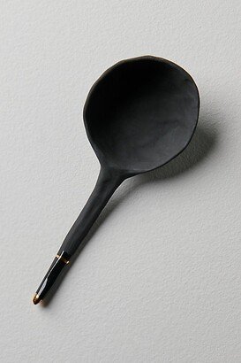 Cote Garcia Black Decorative Spoon by Cote Garcia Ceramics at Free People