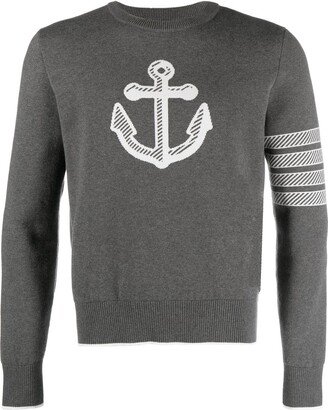 Anchor-Jacquard Jumper