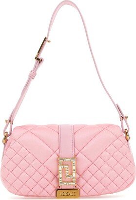 Greca Goddess Satin Mini Bag