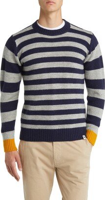 PEREGRINE Dennis Stripe Wool Sweater