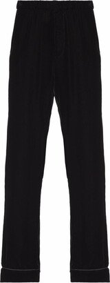 Velvet Cropped Trousers