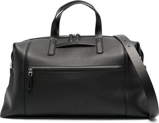 Logo-Patch Leather Holdalls