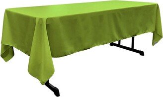 Rectangular Polyester Poplin Tablecloth Lime