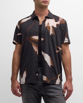 Men's Tillman Abstract-Print Sport Shirt