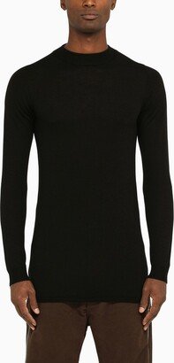 Black cashmere sweater-AA