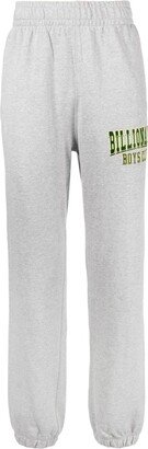 Logo-Print Cotton Track Pants-AN