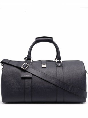 Boston grained leather bag