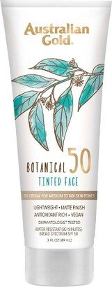 Australian Gold Botanical Tinted Face Sunscreen Lotion - - SPF 50 - 3 fl oz