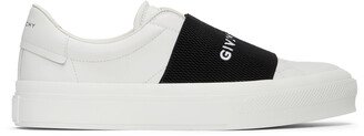 White & Black City Court Slip-On Sneaker-AA