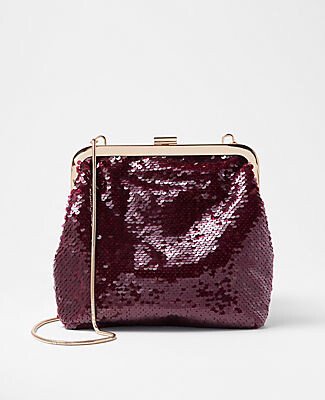 Sequin Clutch Bag-AA