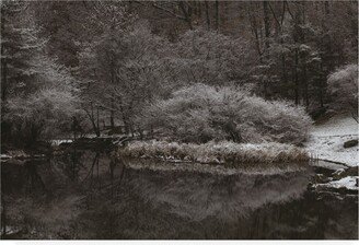 Kurt Shaffer Photographs Serene Winter Scene Canvas Art - 15.5 x 21