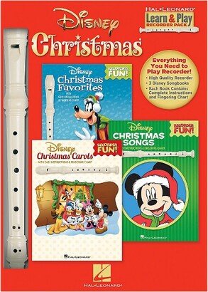 Hal Leonard Disney Christmas (Learn & Play Recorder Pack) Recorder Series General Merchandise