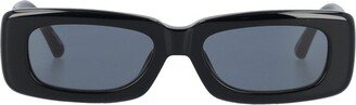 X The Attico Rectangular Frame Sunglasses