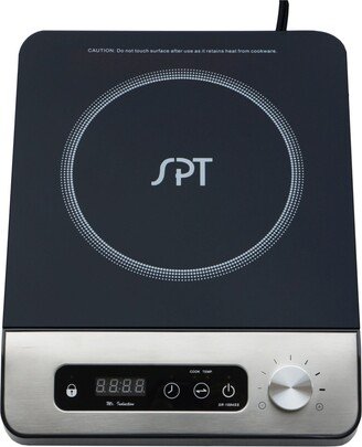 Spt Appliance Inc. Spt 1650W Induction with Stainless Steel Panel and Control Knob