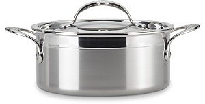 ProBond 3 Quart Forged Stainless Steel Covered Soup Pot