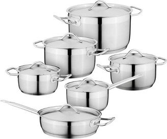 Essentials SS 12 Pieces Cookware Set