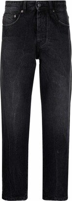 Cropped Straigh-Leg Jeans