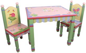 Fantasy Fields by Teamson Kids Fantasy Fields Magic Garden Table and Set of 2 Chairs