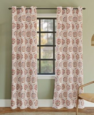 Indra Grommet Single Curtain Panel Collection