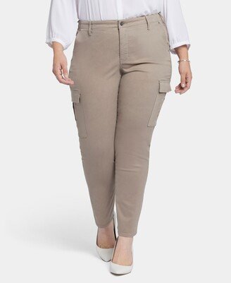 Plus Size Sheri Slim Cargo Jeans