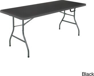 6 ft. Fold-in-Half Banquet Table with Handle