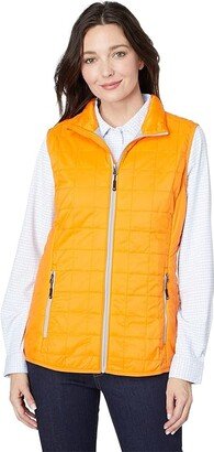 Rainier Primaloft Eco Full Zip Vest (Satsuma) Women's Clothing