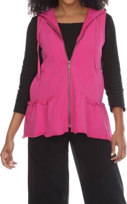 Sidewalk Vest In Winter Orchid