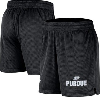 Men's Black Purdue Boilermakers Mesh Performance Shorts