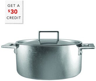 Attiva Pewter 18Cm Casserole With Lid With $30 Credit