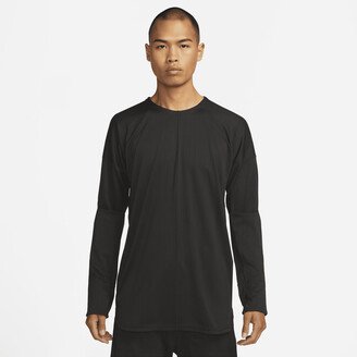 Men's Yoga Dri-FIT Crew Top in Black