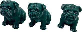 Resin Dog Statue, Puppy Figurines, Home Decor, Pet Beautiful Bull Collectible, Animal Garden Decor