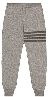 4 Bar Loopback Sweatpants in Grey