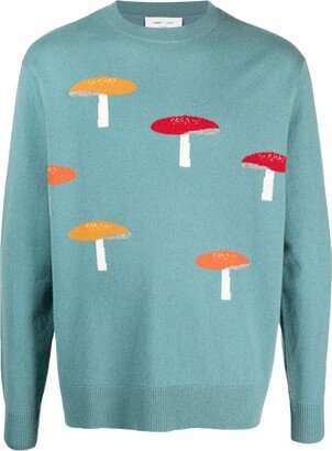 Mushroom Fine-Knit Jumper