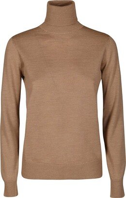 Fine Knit Turtleneck Jumper