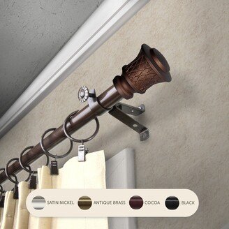 InStyleDesign Simona Adjustable Curtain Rod 13/16 inch dia.