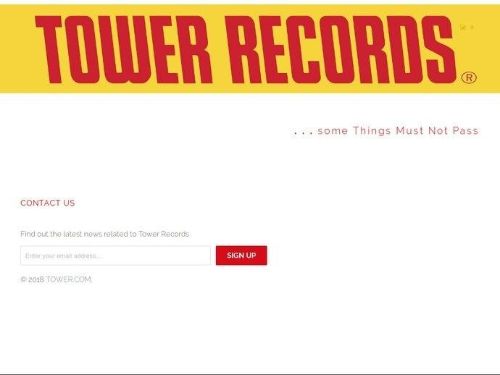Tower Records Promo Codes & Coupons
