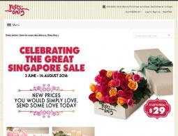 Roses Only SG Promo Codes & Coupons
