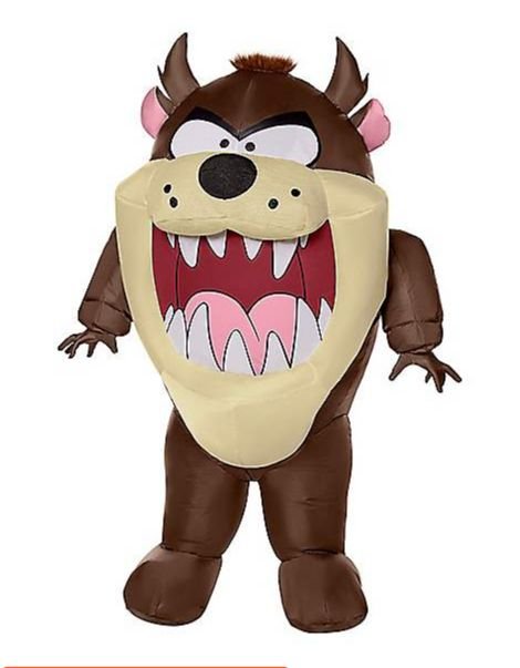 Kids Inflatable Taz Costume - Looney Tunes,Spirit Halloween Deals