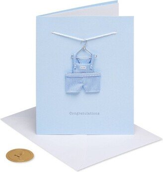 Tiny Tots Overalls on Hanger Card - PAPYRUS