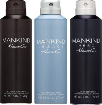 Mankind Body Spray Set