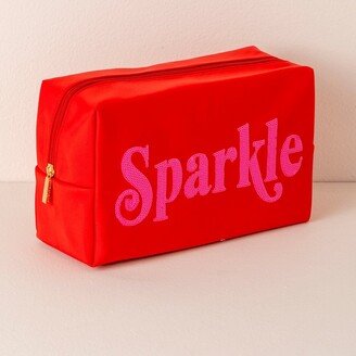 Cara Sparkle Large Cosmetic Pouch