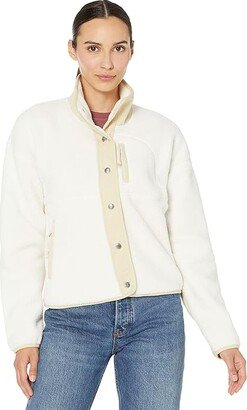 Cragmont Fleece Jacket (Gardenia White/Gravel) Women's Clothing