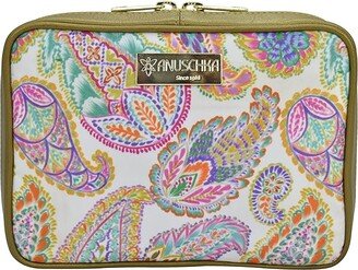 Travel Jewelry Organizer Printed Fabric 13003 (Boho Paisley) Handbags