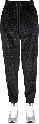 Monogram Mid-Rise Track Pants