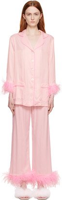 Pink Party Pyjama Set-AA