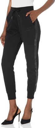 A|X Armani Exchange Women's French Terry Sequined Sweatpants