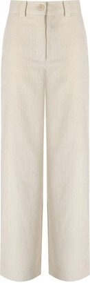 Envy Ecru Wide Leg Trousers