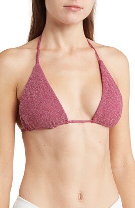 Sparkle Tiny Ties Triangle Bikini Top