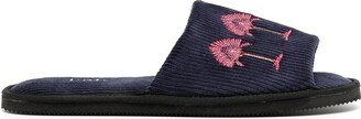 Ravenala corduroy slippers