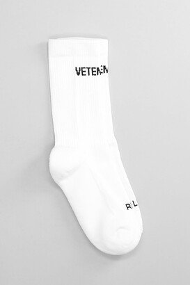 Socks In White Cotton